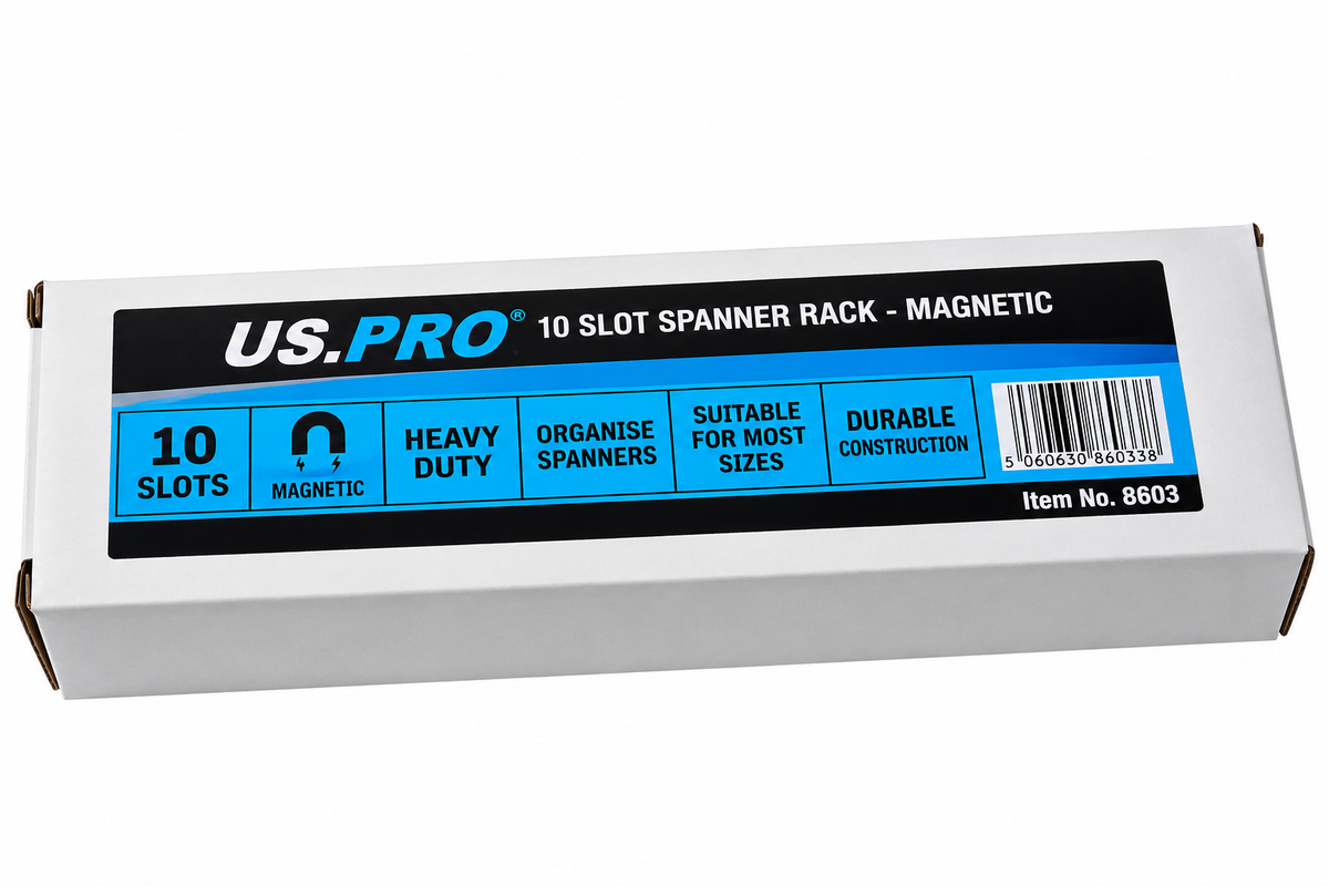 10 Slot Spanner Rack - Magnetic - US PRO 6928