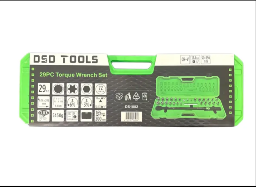 29PC TORQUE WRENCH SET DS1882