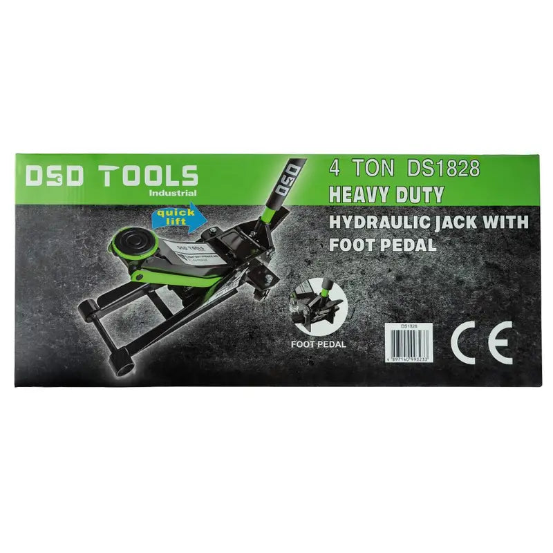 4 Tonne Low Profile Trolley Jack With Foot Pedal DS1828