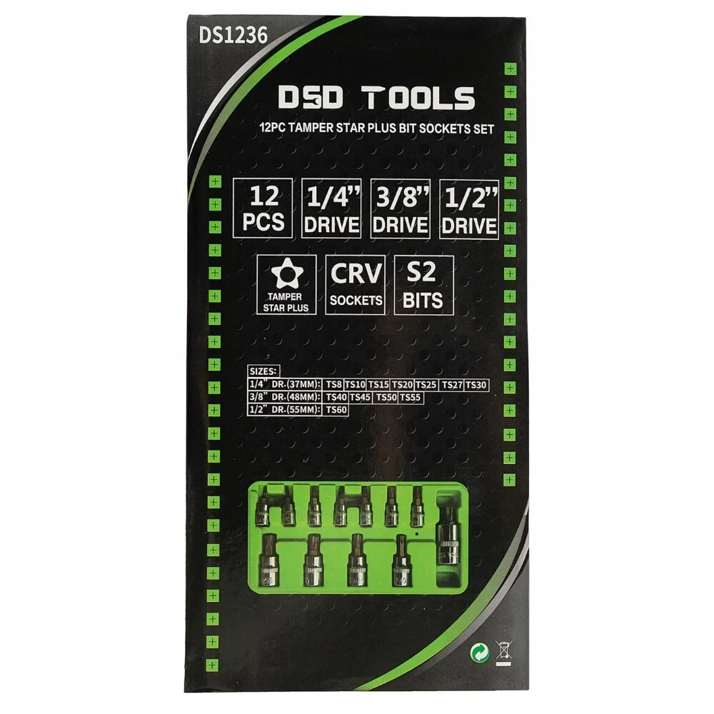 Prize cu capăt sferic hexagonal US PRO 3/8 cm lungime - 7 buc 