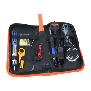 US PRO Tools 60W Soldering Iron Kit Adjustable Temp Irons Solder Tools – 7404