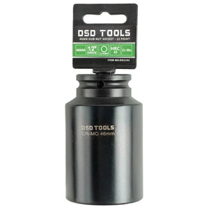 46mm 1/2" dr 12 Point 100mm Deep Hub Nut Socket DS1141