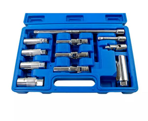Set de bujii și prize senzor pentru bujii incandescente de 3/8 inch DR de 11 buc