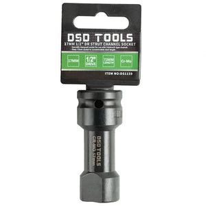 /2" Drive 17mm Socket For Unistrut Channels Length 72mm DS1159