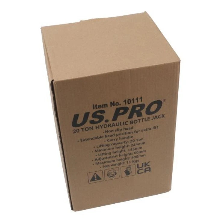 20 Ton Hydraulic Bottle Jack 10111