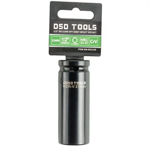 21mm 1/2''Dr 6 Point Deep Impact Socket DS1135