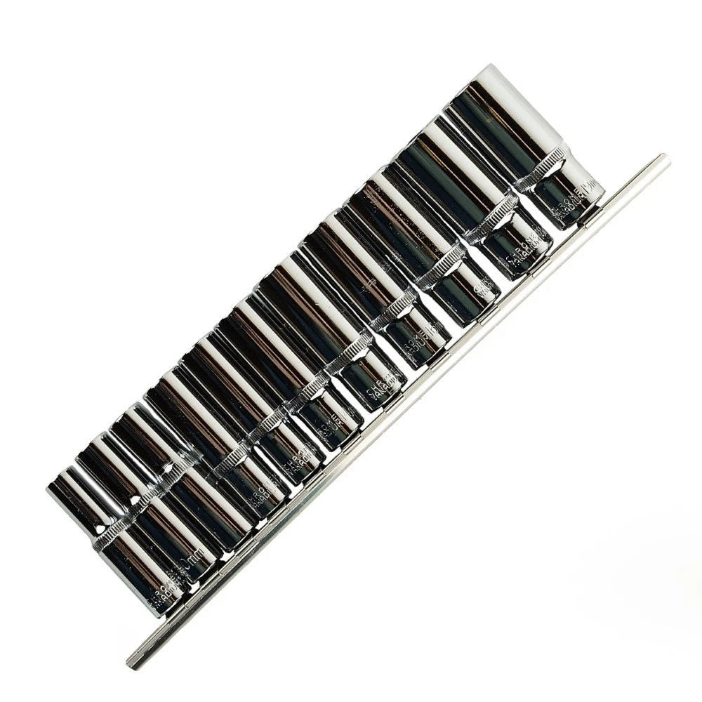 12 prize 3/8" Dr E Torx pe șină E4 la E20 FemeTorx Star