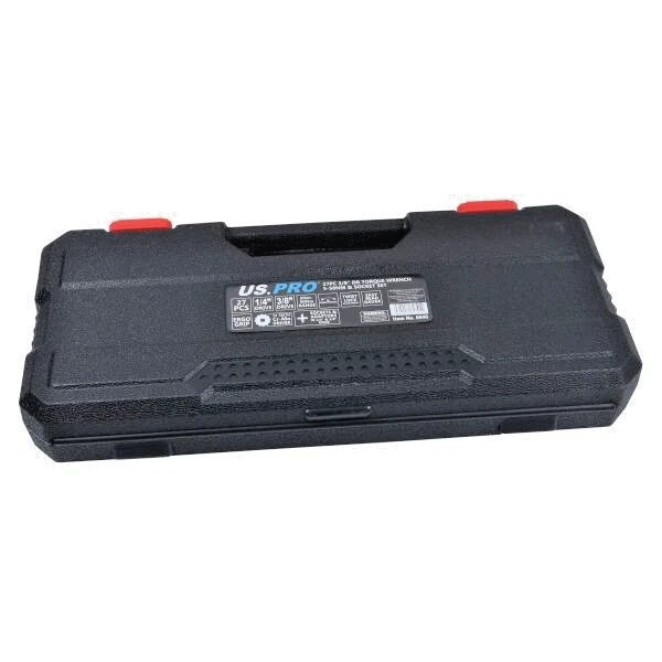 27pc 3/8" Dr Torque Wrench & Socket Set 5-50Nm 6940