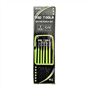 6-Piece 150MM LONG PIN PUNCH SET 2.5 – 10MM DS1395