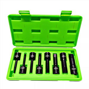 8 Piece 1/2" Impact Hex Allen Socket Bit Tool Set 80mm DS1108