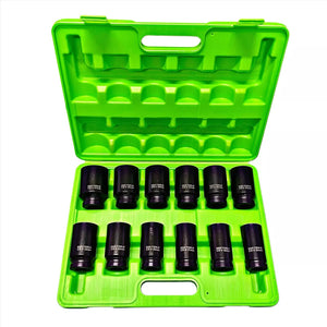 Deep Impact Sockets Metric 24 - 41mm 12PC 3/4" DR 6PT DS1102