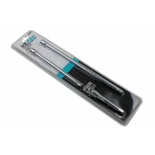 US PRO Tools Set de 3 bucăți 1/4" Dr Socket Bar Extensie 75mm 150mm 250mm Lungime