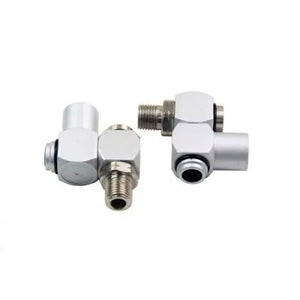 Conector pentru furtun pentru conductă de aer US PRO Tools Z-Swivel 1/4'' BSP X 2 