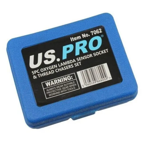 US PRO Tools 5 buc. Sonda Lambda de oxigen, set de prize, mufe și ștergere de filet