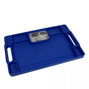 Non Slip Flexible Tool Tray With Magnet Parts Compartment 6891