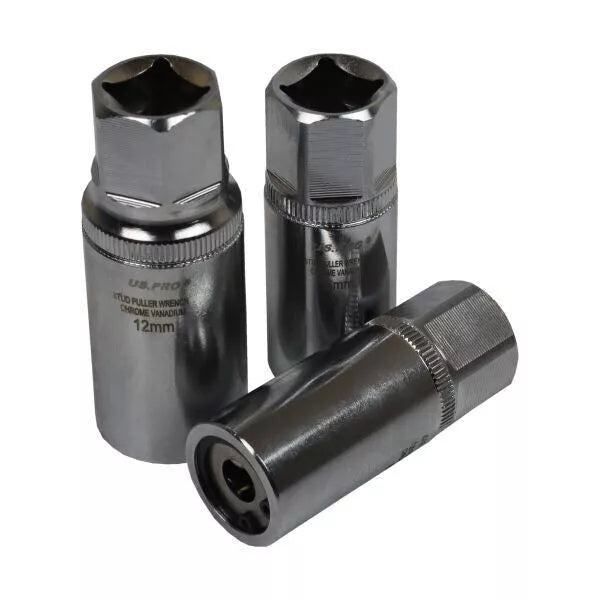 US PRO Tools 4 buc. Set de prize extractoare 1/2 dr 6 8 10 extractoare 12 mm NOU