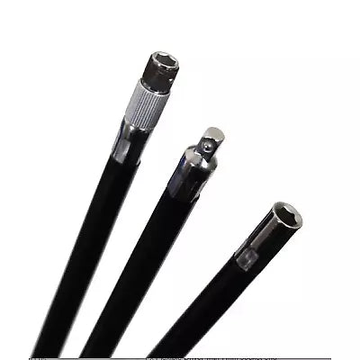 3pc Flexible Screwdrivers & Bits Set 600mm Torx Slotted Phillips 1649