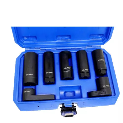 US PRO Tools Set de prize pentru injector de ulei Lambda de oxigen, etc., 7 buc.