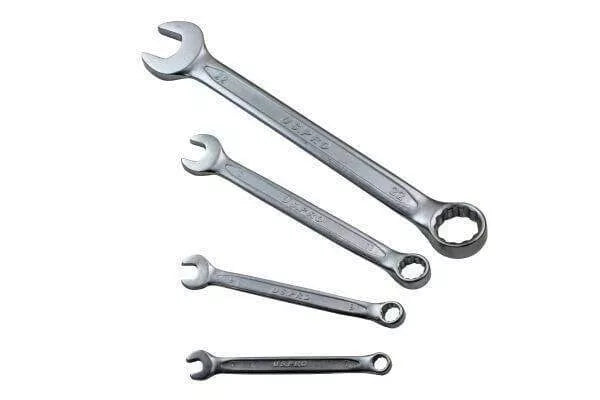 US PRO Tools 12 Piece Metric Combination Spanners Set In A Foam Tray 6-22mm – 2273