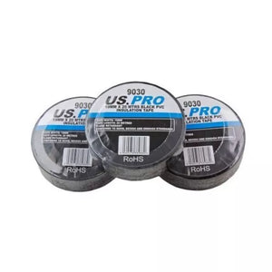 Bandă izolatoare din PVC neagră US PRO 19 mm x 20 metri x 2 