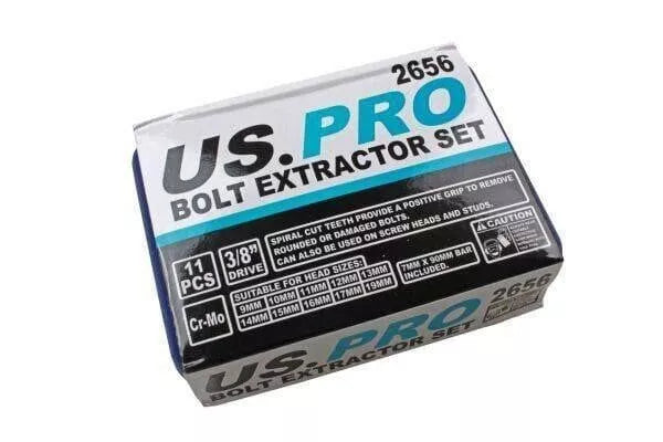 11pc Impact Bolt Extractor Set 2656