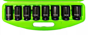 8pc 3/4"dr 6 point Deep Impact Sockets Set 24 27 29 30 32 35 36 38mm DS1101